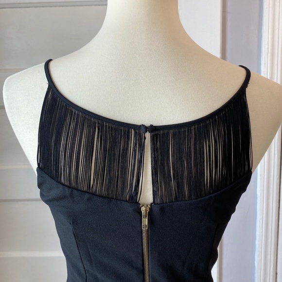 Dress the Population Fringe Midi Dress, Size M - Picture 14 of 16